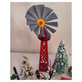 Assorted Holiday Village Figurines