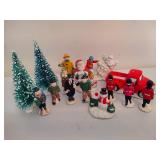 Assortment of Holiday Figurines
