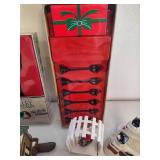 Assorted Holiday Village Figurines