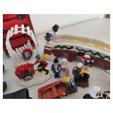 Assorted Holiday Village Figurines