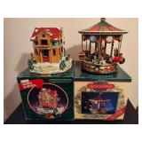 Holiday in Motion Revolving Lodge & Holiday Fair Carousel