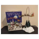 Department 56 "Up, Up and Away" Flying Santa *w/Original Box*
