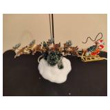 Department 56 "Up, Up and Away" Flying Santa *w/Original Box*