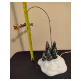 Department 56 "Up, Up and Away" Flying Santa *w/Original Box*