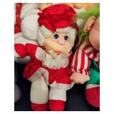 Santa Bear & Assorted Holiday Plush