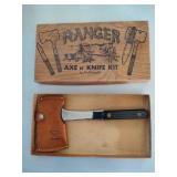 Ranger Axe in Box (Missing Knife)