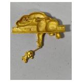 Lot of Costume Brooches - Many Stamped!