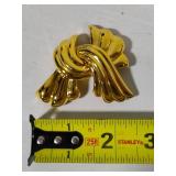 Lot of Costume Brooches - Many Stamped!