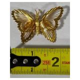 Lot of Costume Brooches - Many Stamped!