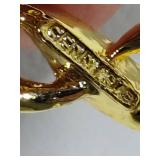 Lot of Costume Brooches - Many Stamped!