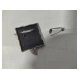 Lot of Costume Brooches - Many Stamped!