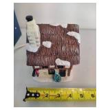 Five Assorted Lighted Houses/Nightlights