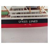 Lykes Lines & Corsair II Model Ships