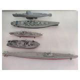 Assorted Military Model Ships