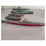 Assorted Military Model Ships