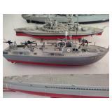 Assorted Military Model Ships