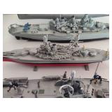 Assorted Military Model Ships