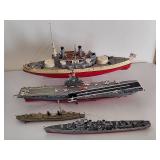 Lot of Assorted Model Ships/Boats