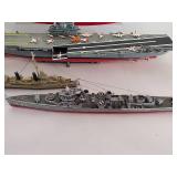 Lot of Assorted Model Ships/Boats