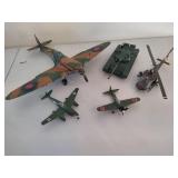 Military Model Tanks, Helicopter & Airplanes