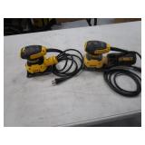 (2) DeWalt Sanders