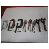 Vise Grips & C Clamps