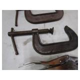 Vise Grips & C Clamps