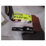 Misc Sanding Belts, Discs, Sandpaper, Blocks