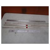 Alum Straight Edge Rules