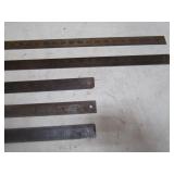 Spring Steel Straight Edge Rules