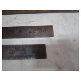 Spring Steel Straight Edge Rules & Steel Square