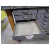 Rolling Workbench w/Steel Parts Drawers