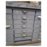 Rolling Workbench w/Steel Parts Drawers