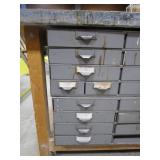 Rolling Workbench w/Steel Parts Drawers