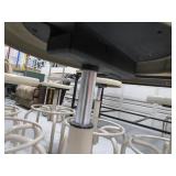 (6) Adjustable Height Shop Stools