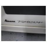 Amana Radorange Above Stove Microwave w/Exhaust Fan