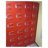 Double Sided Locker Unit 24"x84"x78"