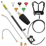 Extrafein 21 Foot telescoping Pressure Washer Wand Extension
