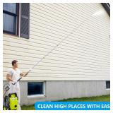 Extrafein 21 Foot telescoping Pressure Washer Wand Extension