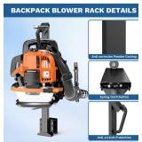 Fumingpal Heavy Duty Backpack Blower Rack Holder for Trailers