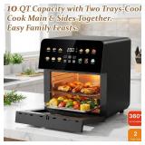 Ludatido 10 Quart Air Fryer Oven