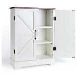 Navrex White Storage Cabinet