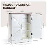 Navrex White Storage Cabinet