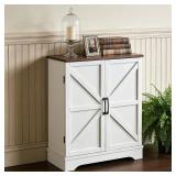Navrex White Storage Cabinet