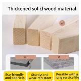 Godnoei Behind the Door Wooden Bookshelf/Storage Cabinet