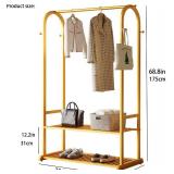 Hazheye Gold Clothing Rack