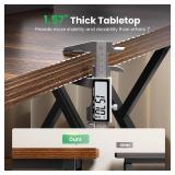 DeskShow 70.8" Large Executive Desk