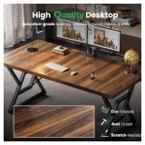 DeskShow 70.8" Large Executive Desk