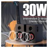 AudioSource Bluetooth 2-Way Bookshelf Speakers