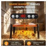 Fvlortrik Smart Brooder Plate with Adjustable Heights